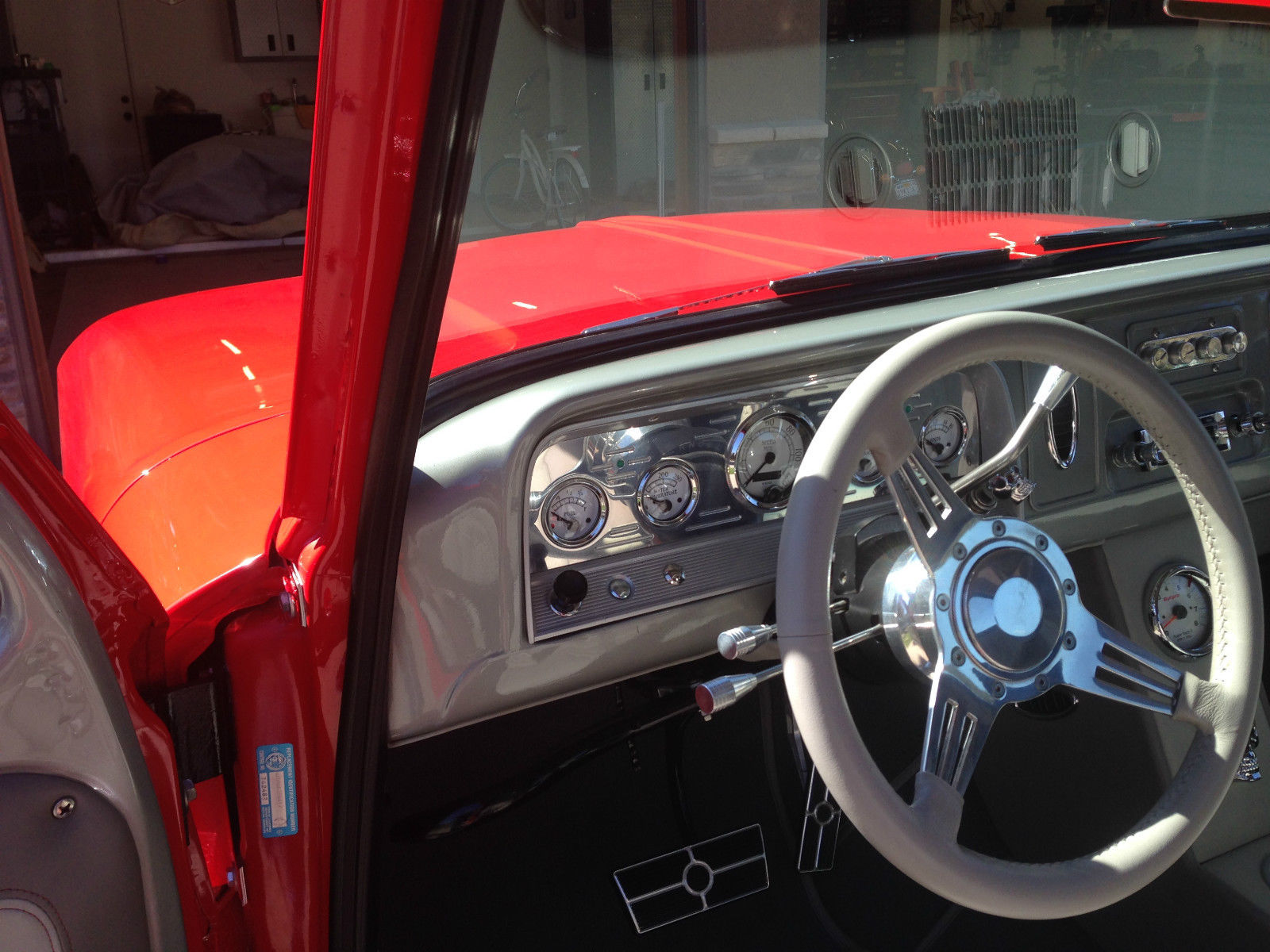 1966 Red Chevrolet C-10 Standard Cab Pickup