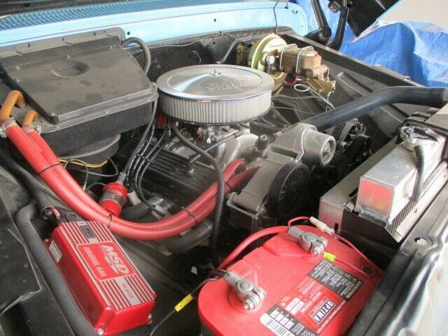 1966 Blue Chevrolet C-10 Standard Cab Pickup