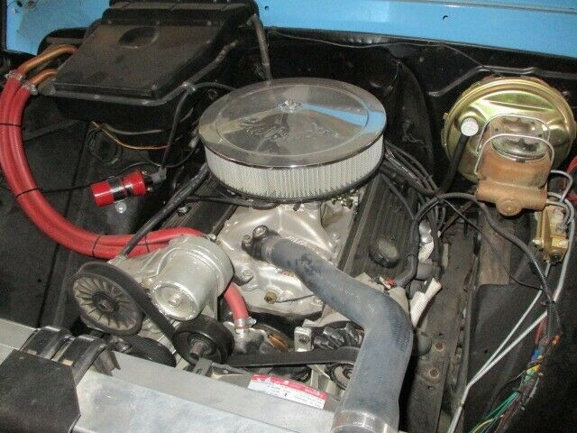 1966 Blue Chevrolet C-10 Standard Cab Pickup