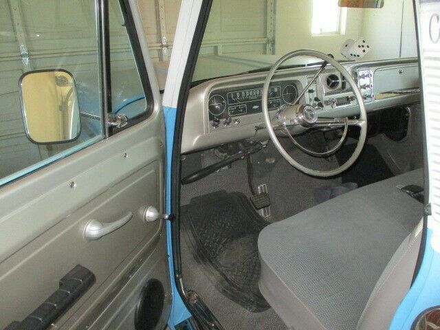 1966 Blue Chevrolet C-10 Standard Cab Pickup