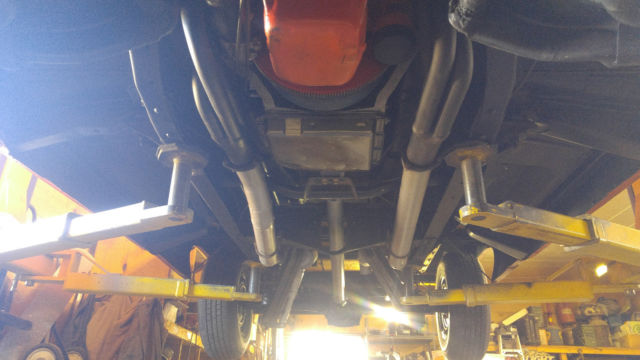 1966 Orange Chevrolet C-10 Standard Cab Pickup