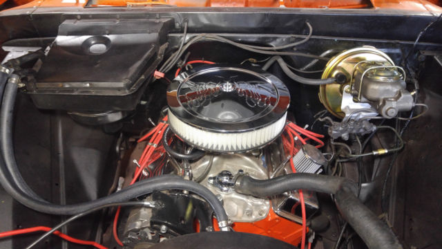 1966 Orange Chevrolet C-10 Standard Cab Pickup