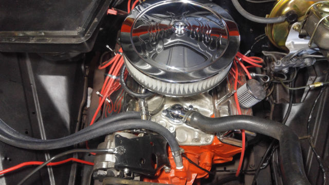 1966 Orange Chevrolet C-10 Standard Cab Pickup