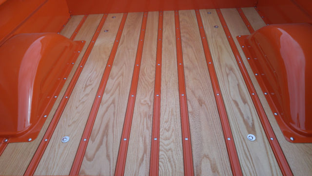 1966 Orange Chevrolet C-10 Standard Cab Pickup