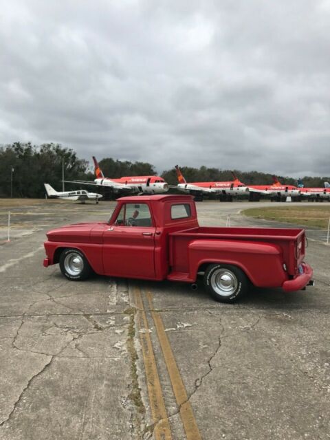 1966 Red Chevrolet C-10