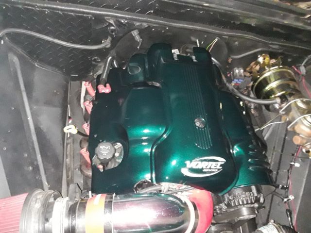 1966 Green/silver Chevrolet C-10 Fleetside