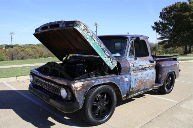 1966 Blue Chevrolet C-10 Pickup (Truck)