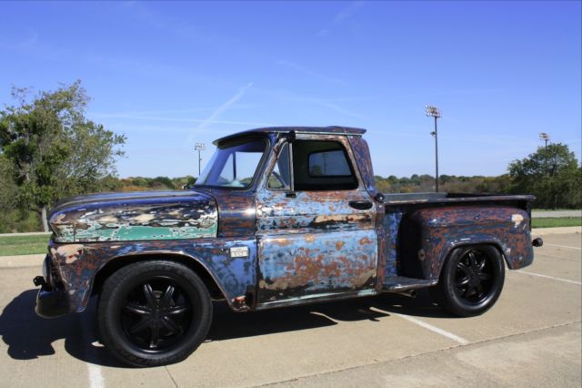 1966 Blue Chevrolet C-10 Pickup (Truck)