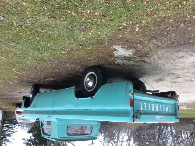 1966 Red Chevrolet C-10 Standard Cab Pickup