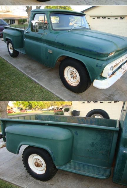 1966 Green Chevrolet Other Pickups Standard Cab Pickup