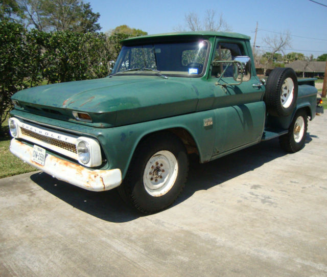 1966 Green Chevrolet Other Pickups Standard Cab Pickup