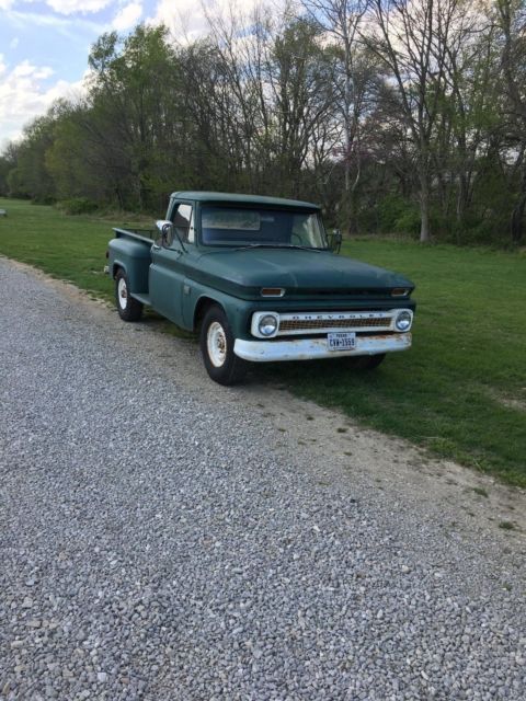 1966 Green Chevrolet Other Pickups Standard Cab Pickup