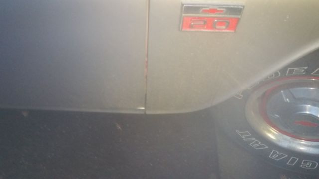 1966 Silver Chevrolet C-10 truck