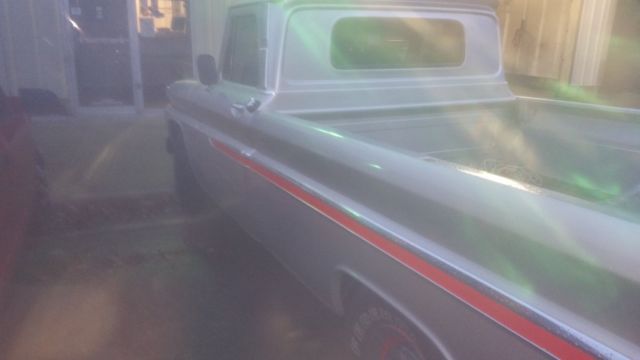 1966 Silver Chevrolet C-10 truck