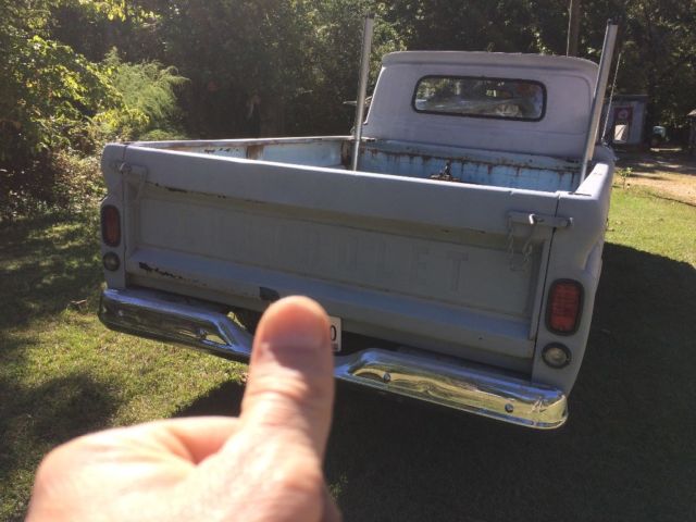 1966 Gray Chevrolet C-10 Standard Cab Pickup