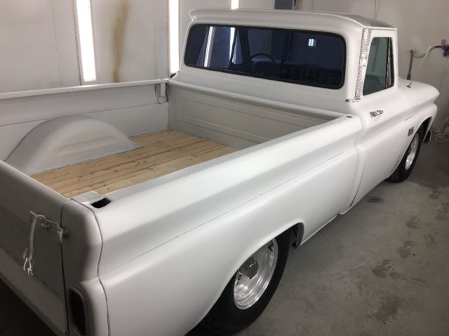 1966 White Chevrolet C-10 Standard Cab Pickup