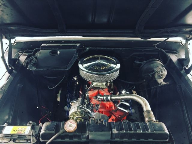 1966 White Chevrolet C-10 Standard Cab Pickup