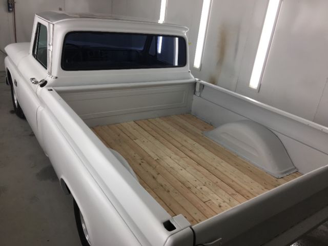 1966 White Chevrolet C-10 Standard Cab Pickup