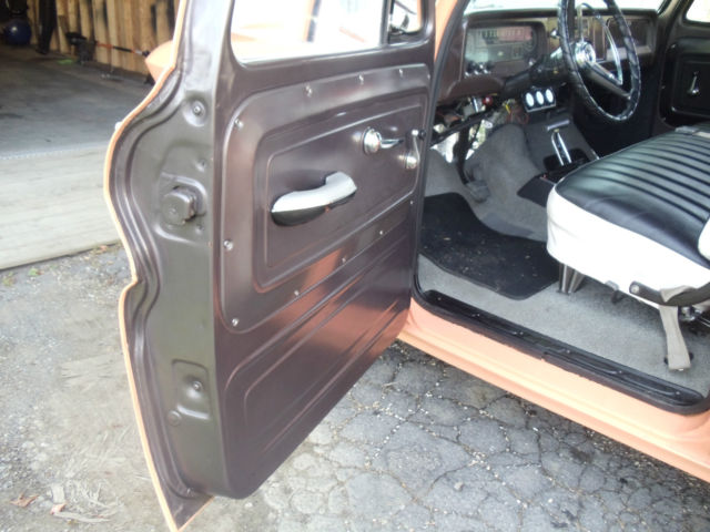 1966 pale orange Chevrolet C-10