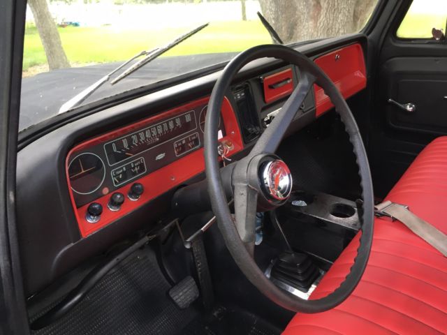 1966 Black Chevrolet C-10