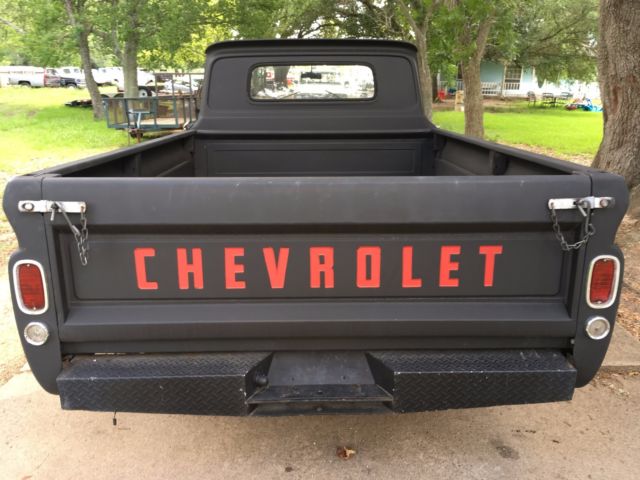 1966 Black Chevrolet C-10