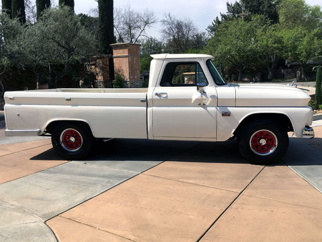 1966 WHITE Chevrolet C-10 PICKUP TRUCK
