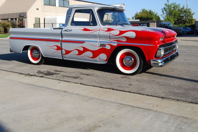 1966 Gray Chevrolet C-10 Standard Cab Pickup