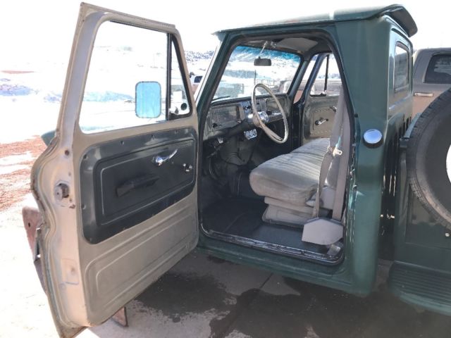 1966 Green Chevrolet C-10 Standard Cab Pickup