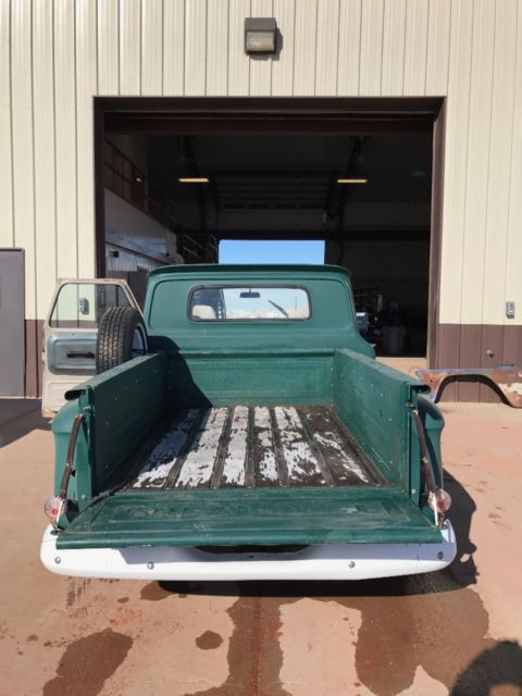 1966 Green Chevrolet C-10 Standard Cab Pickup