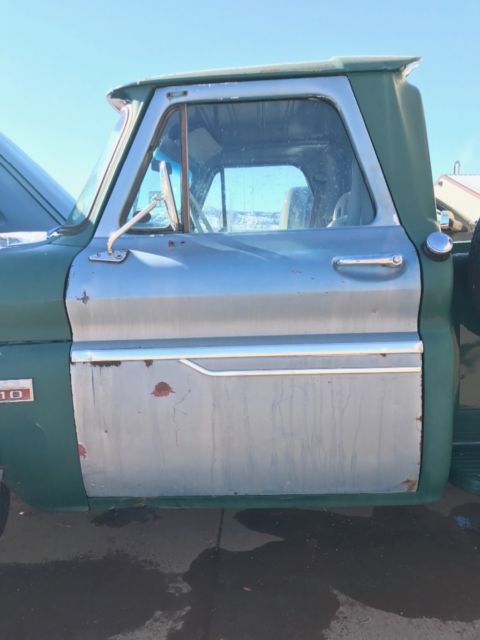1966 Green Chevrolet C-10 Standard Cab Pickup