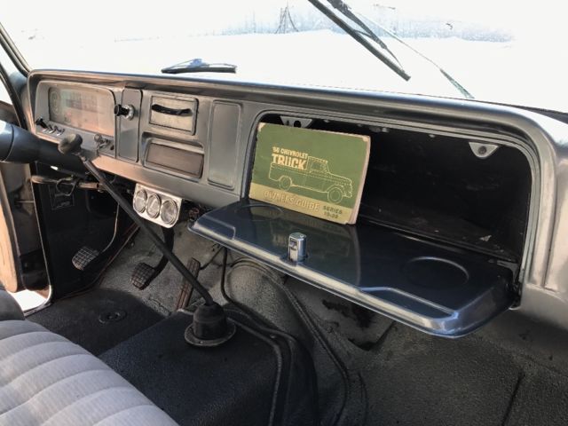 1966 Green Chevrolet C-10 Standard Cab Pickup
