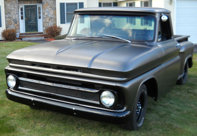 1966 Galxie Gray Chevrolet C-10 Stepside