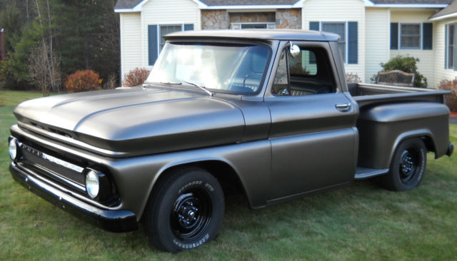 1966 Galxie Gray Chevrolet C-10 Stepside