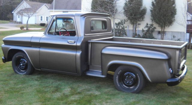 1966 Galxie Gray Chevrolet C-10 Stepside