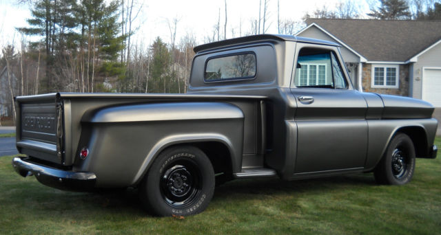 1966 Galxie Gray Chevrolet C-10 Stepside