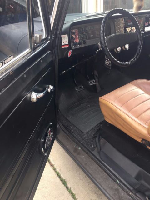 1966 Primer Black Chevrolet C-10 Standard Cab Pickup