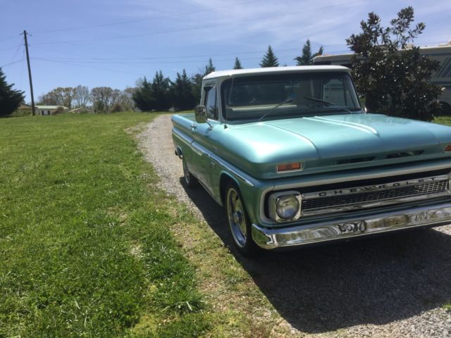 1966 Teal Chevrolet C-10 Cab & Chassis