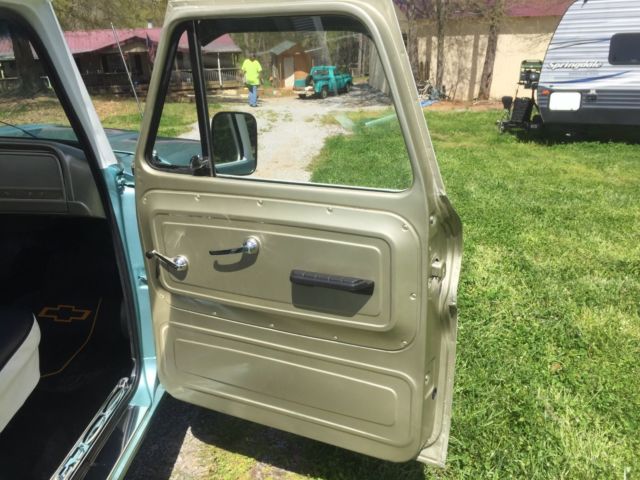 1966 Teal Chevrolet C-10 Cab & Chassis
