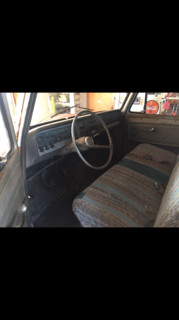 1966 Orange Chevrolet C-10 Standard Cab Pickup