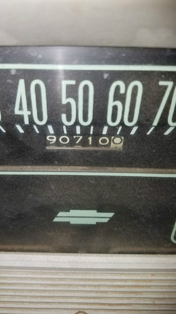 1966 Orange Chevrolet C-10 Standard Cab Pickup