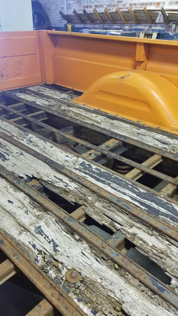 1966 Orange Chevrolet C-10 Standard Cab Pickup