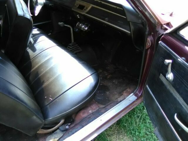 1966 black Chevrolet Chevelle Coupe