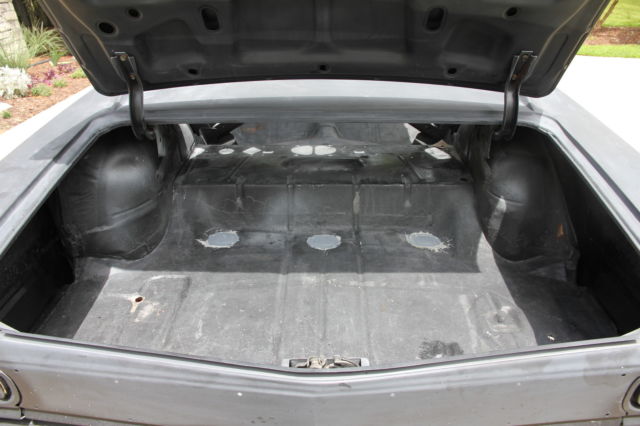 1966 Primer Black Chevrolet Chevelle Coupe