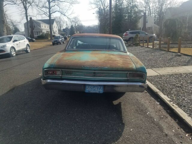1966 Green Chevrolet Chevelle Sedan