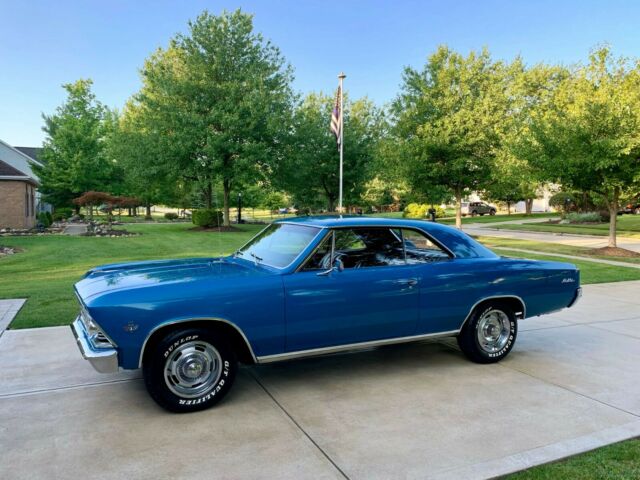 1966 Marina Blue Chevrolet Chevelle Coupe