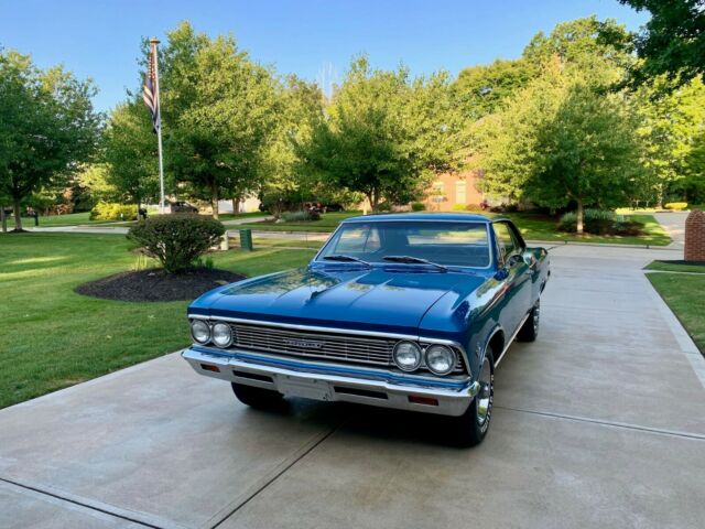 1966 Marina Blue Chevrolet Chevelle Coupe