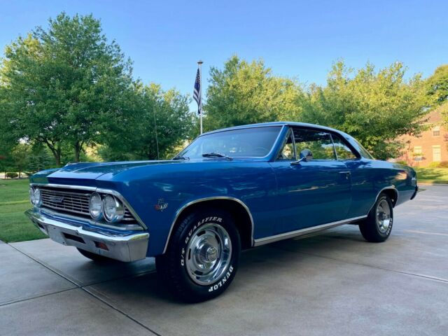 1966 Marina Blue Chevrolet Chevelle Coupe