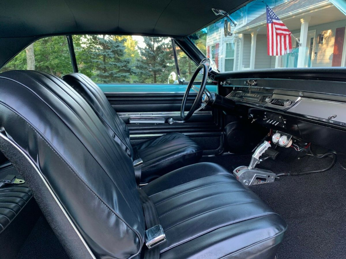 1966 Teal Chevrolet Chevelle Coupe