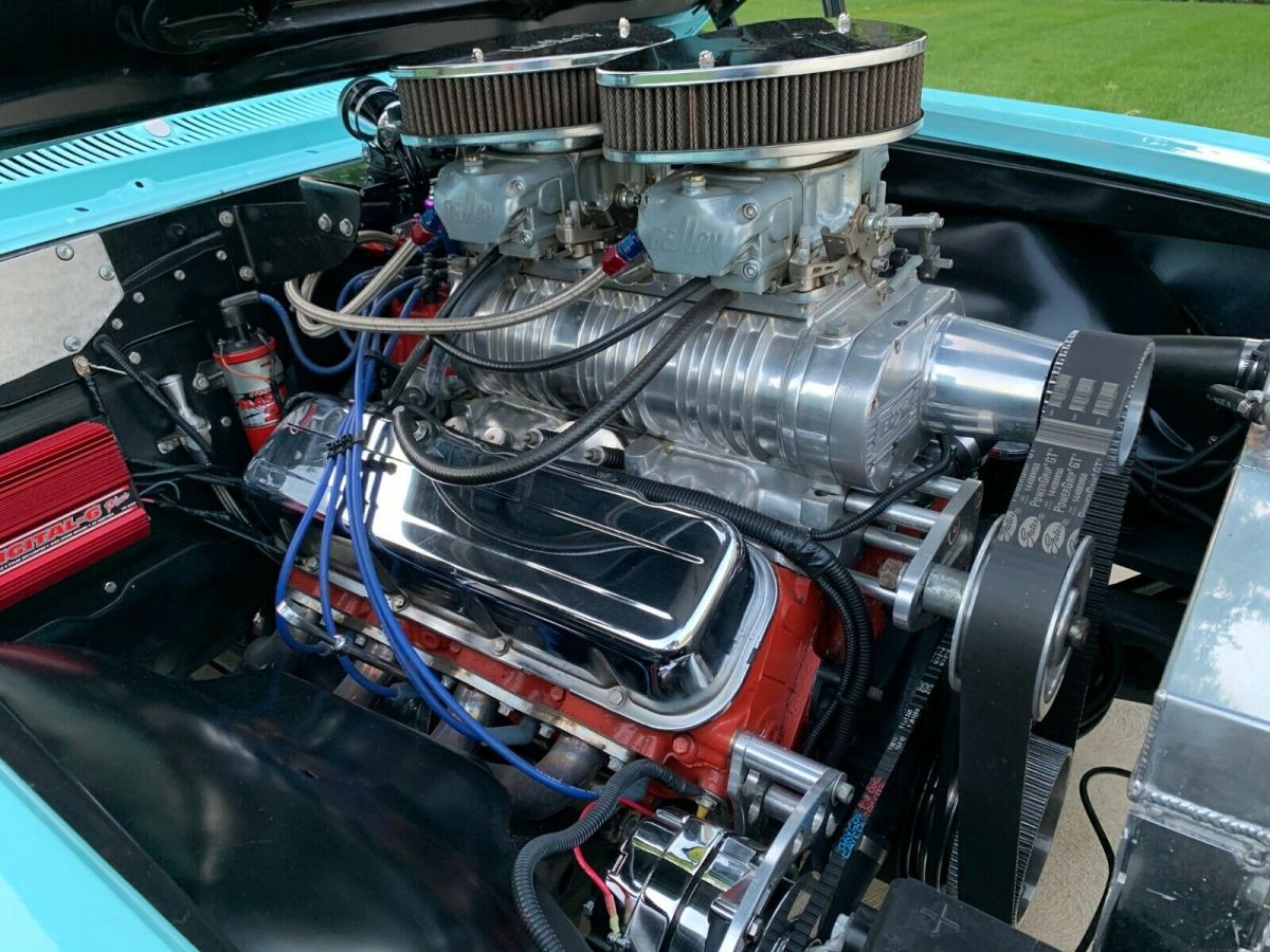 1966 Teal Chevrolet Chevelle Coupe