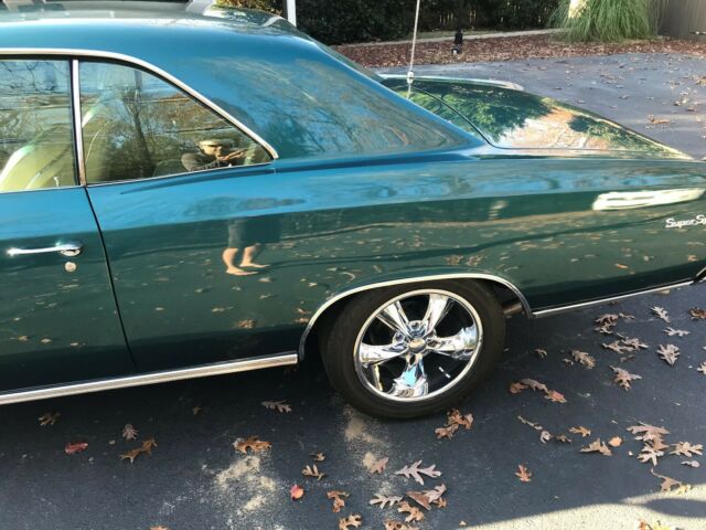 1966 Blue Chevrolet Chevelle Coupe